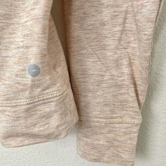 Avia Womens Tan Workout Longsleeve Stretch Turtleneck Top Running Size Small 4-6 - Picture 7 of 7